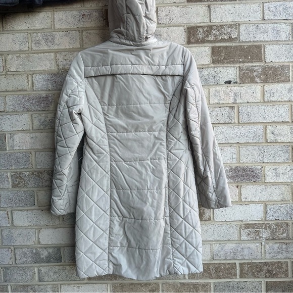 Size XS beige women parka /jacket/ puffer/ coat - Picture 2 of 15